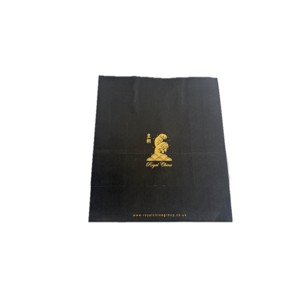 Royal China Black Paper Gift Bag
