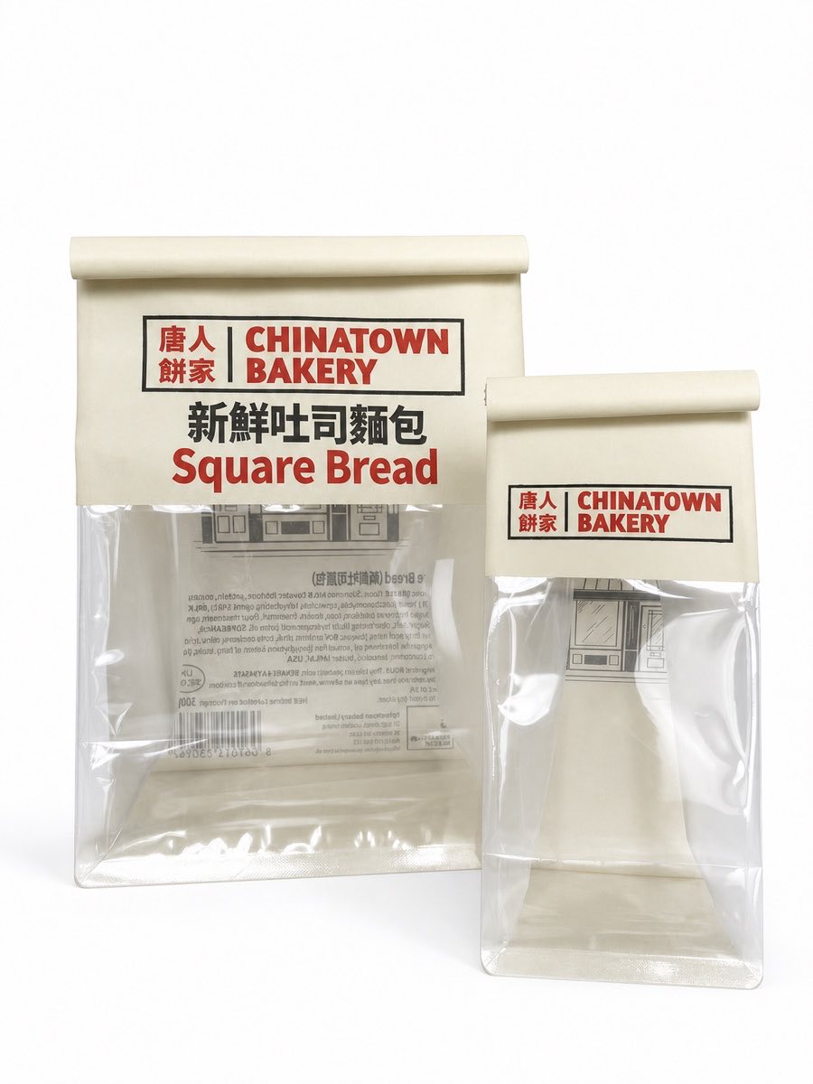 Chinatown Bakery Toast Bag Collection