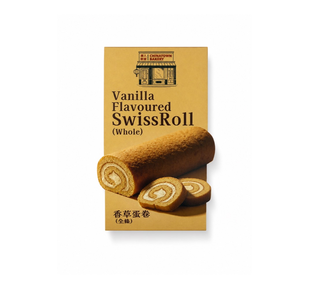 唐人餅家瑞士蛋卷紙盒系列